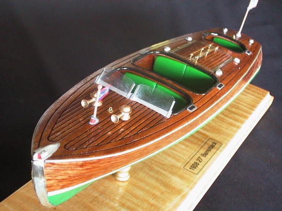 Chris Craft Triple Barrelback