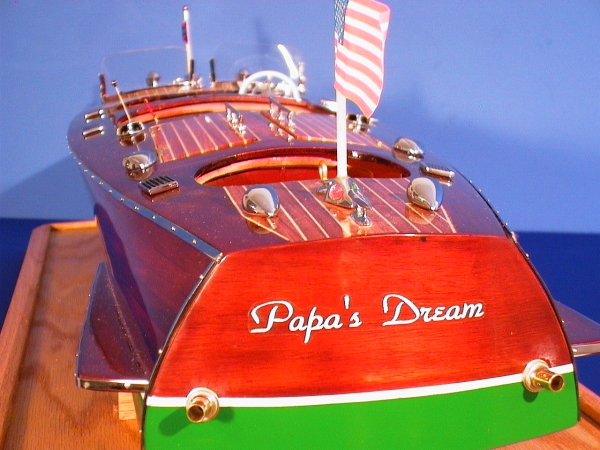 Chris Craft Ship Model