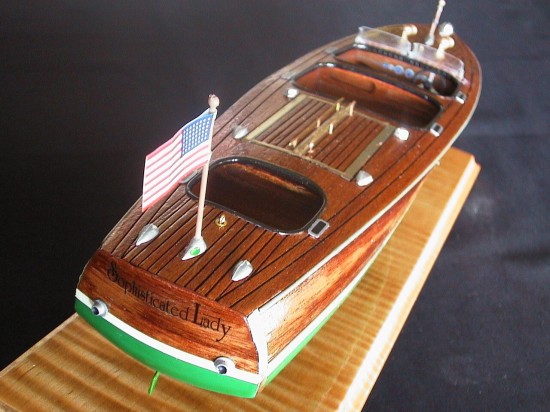 Chris Craft Triple Barrelback