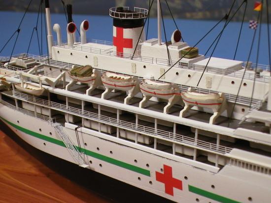 Wisteria WW2 Ship Model