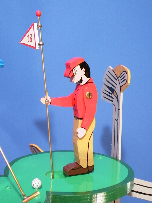 Golfing Whirligig