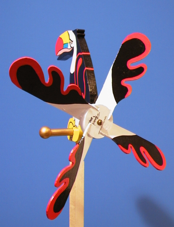 Tropical Bird Whirligigs