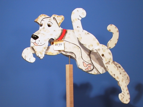 Dog Whirligig